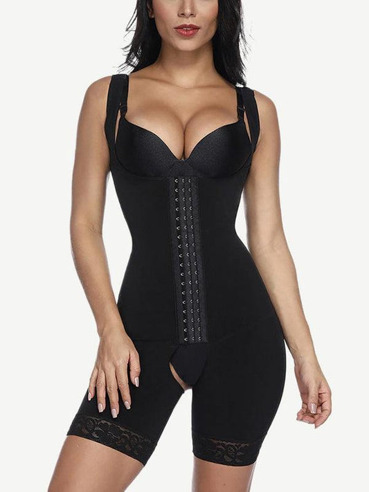 Waist shaper bodysuit med 3 nivåer